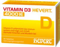 VITAMIN D3 HEVERT 4000 I.E. Tabletten