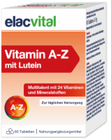 ELACVITAL Vitamin A-Z mit Lutein Filmtabletten